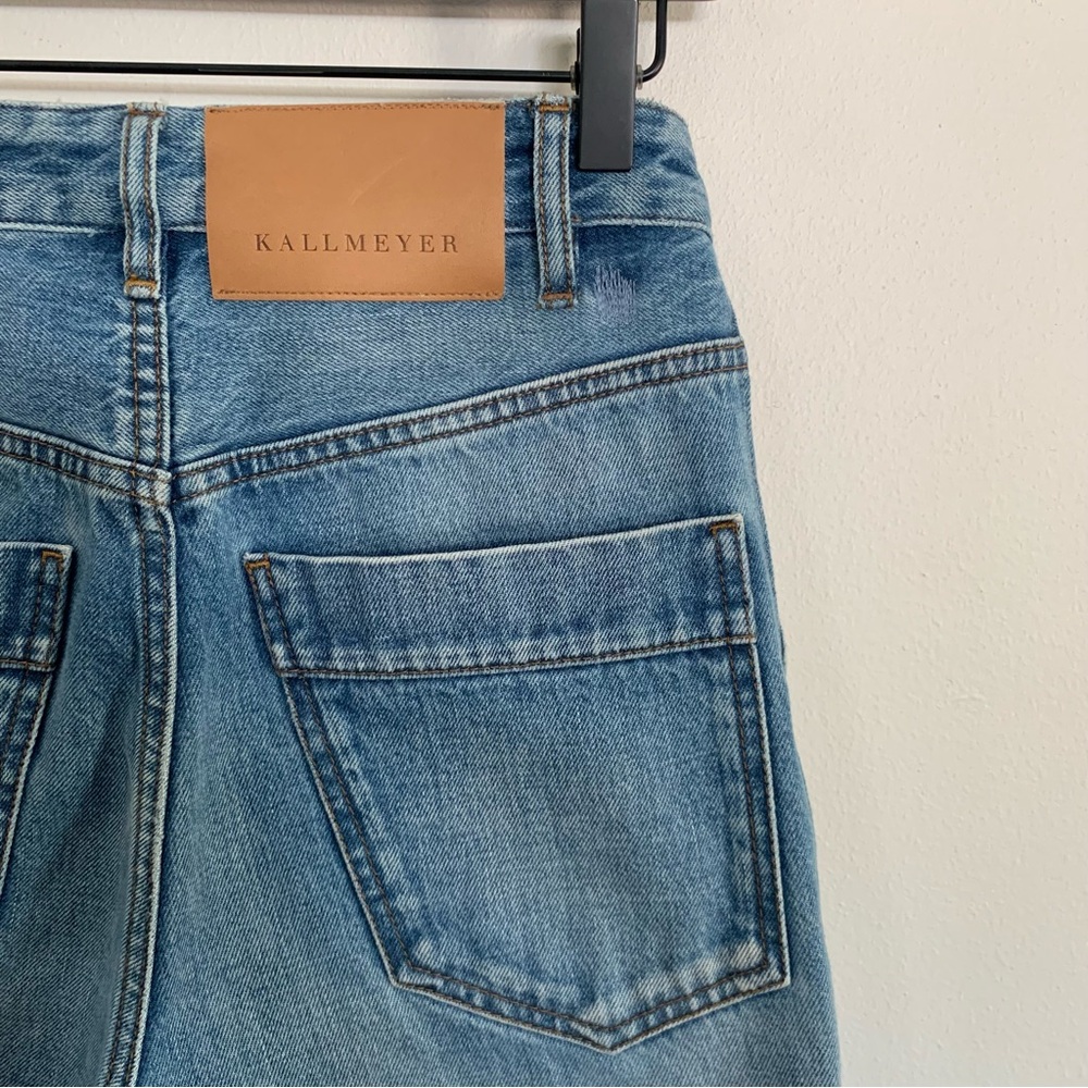 KALLMEYER Athena Flare Jean in Mid Blue Size 27 - Picture 9 of 11